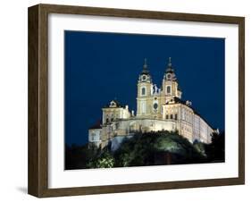 Melk Abbey, Melk, Wachau, Lower Austria, Austria-Doug Pearson-Framed Photographic Print