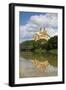 Melk Abbey Reflected in the Danube, Wachau, Lower Austria, Austria-Doug Pearson-Framed Photographic Print