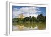 Melk Abbey Reflected in the River Danube, Wachau, Lower Austria, Austria, Europe-Doug Pearson-Framed Photographic Print