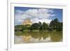Melk Abbey Reflected in the River Danube, Wachau, Lower Austria, Austria, Europe-Doug Pearson-Framed Photographic Print
