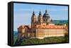 Melk - Famous Baroque Abbey (Stift Melk), Austria-Zechal-Framed Stretched Canvas