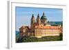 Melk - Famous Baroque Abbey (Stift Melk), Austria-Zechal-Framed Photographic Print