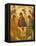 Melkite Icon of Abraham's Trinity, Nazareth, Galilee, Israel, Middle East-Godong-Framed Stretched Canvas