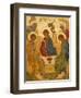 Melkite Icon of Abraham's Trinity, Nazareth, Galilee, Israel, Middle East-Godong-Framed Photographic Print