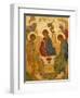 Melkite Icon of Abraham's Trinity, Nazareth, Galilee, Israel, Middle East-Godong-Framed Photographic Print