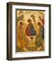 Melkite Icon of Abraham's Trinity, Nazareth, Galilee, Israel, Middle East-Godong-Framed Premium Photographic Print