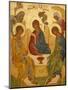 Melkite Icon of Abraham's Trinity, Nazareth, Galilee, Israel, Middle East-Godong-Mounted Premium Photographic Print