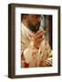 Melkite priest celebrating Mass, Nazareth, Galilee-Godong-Framed Photographic Print