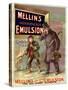 Mellin's Emulsion Coughs, Colds and Flu Medicine, UK, 1890-null-Stretched Canvas