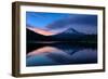 Mellow Evening at Trillium Lake Reflection, Summer Mount Hood Oregon-Vincent James-Framed Photographic Print