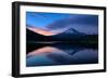 Mellow Evening at Trillium Lake Reflection, Summer Mount Hood Oregon-Vincent James-Framed Photographic Print