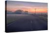 Mellow Morning Road, Central California-null-Stretched Canvas