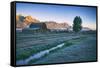 Mellow Summer Morning at Mormon Row, Grand Teton Wyoming-Vincent James-Framed Stretched Canvas