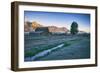 Mellow Summer Morning at Mormon Row, Grand Teton Wyoming-Vincent James-Framed Photographic Print