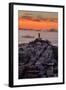 Mellow Sunset at Coit Tower, San Francisco California-Vincent James-Framed Photographic Print