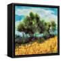 Mellow Yellow Landscape II-Alonzo Saunders-Framed Stretched Canvas