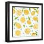 Mellow Yellow Step 01A-Farida Zaman-Framed Art Print