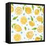 Mellow Yellow Step 01A-Farida Zaman-Framed Stretched Canvas