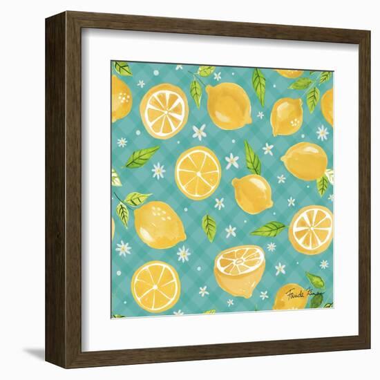 Mellow Yellow Step 01B-Farida Zaman-Framed Art Print