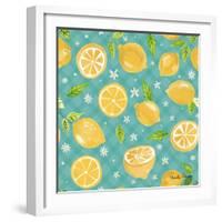 Mellow Yellow Step 01B-Farida Zaman-Framed Art Print