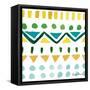 Mellow Yellow Step 03A-Farida Zaman-Framed Stretched Canvas