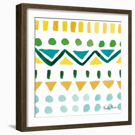 Mellow Yellow Step 03A-Farida Zaman-Framed Art Print