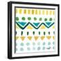 Mellow Yellow Step 03A-Farida Zaman-Framed Art Print