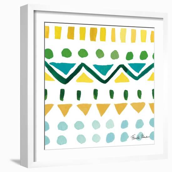 Mellow Yellow Step 03A-Farida Zaman-Framed Art Print