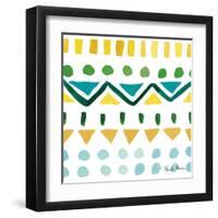 Mellow Yellow Step 03A-Farida Zaman-Framed Art Print