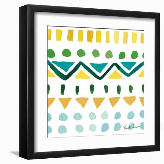 Mellow Yellow Step 03A-Farida Zaman-Framed Art Print