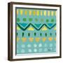 Mellow Yellow Step 03B-Farida Zaman-Framed Art Print