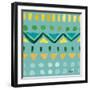 Mellow Yellow Step 03B-Farida Zaman-Framed Art Print