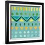 Mellow Yellow Step 03B-Farida Zaman-Framed Art Print