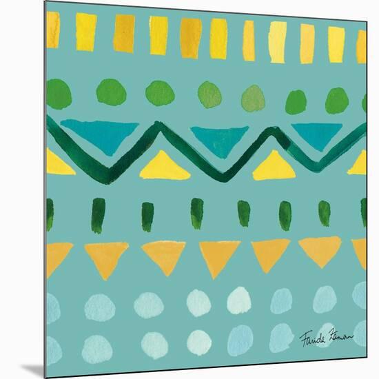 Mellow Yellow Step 03B-Farida Zaman-Mounted Premium Giclee Print