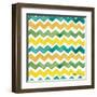 Mellow Yellow Step 04A-Farida Zaman-Framed Art Print