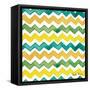 Mellow Yellow Step 04A-Farida Zaman-Framed Stretched Canvas