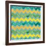 Mellow Yellow Step 04B-Farida Zaman-Framed Art Print