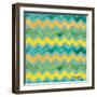 Mellow Yellow Step 04B-Farida Zaman-Framed Art Print