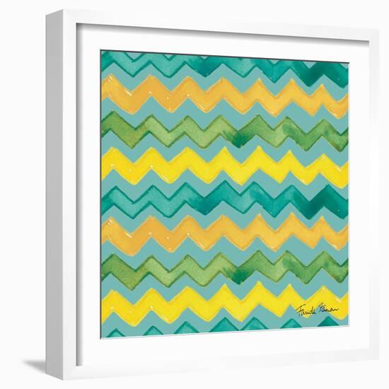 Mellow Yellow Step 04B-Farida Zaman-Framed Art Print