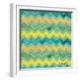 Mellow Yellow Step 04B-Farida Zaman-Framed Art Print