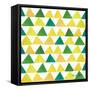 Mellow Yellow Step 05A-Farida Zaman-Framed Stretched Canvas