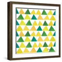 Mellow Yellow Step 05A-Farida Zaman-Framed Art Print