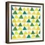 Mellow Yellow Step 05A-Farida Zaman-Framed Art Print