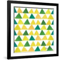 Mellow Yellow Step 05A-Farida Zaman-Framed Art Print