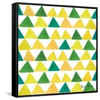 Mellow Yellow Step 05A-Farida Zaman-Framed Stretched Canvas