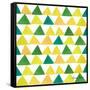 Mellow Yellow Step 05A-Farida Zaman-Framed Stretched Canvas