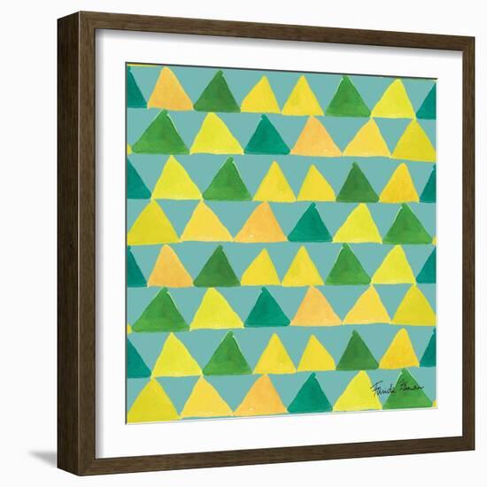 Mellow Yellow Step 05B-Farida Zaman-Framed Art Print