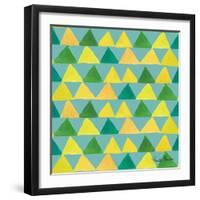 Mellow Yellow Step 05B-Farida Zaman-Framed Art Print