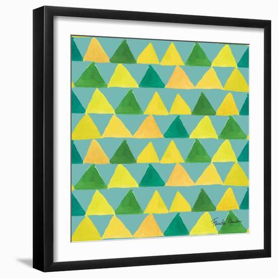 Mellow Yellow Step 05B-Farida Zaman-Framed Art Print