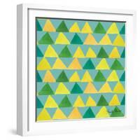 Mellow Yellow Step 05B-Farida Zaman-Framed Art Print